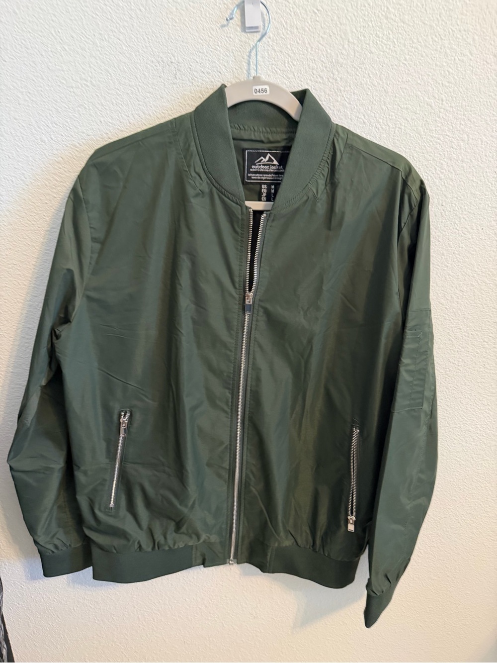 Alpha Industries Olive Green Bomber Jacket